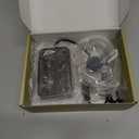 Aquarium Air Pump,Ultra-Quiet/Small Size/More Output Fish Tank Bubbler 1w/16GPH/12Kpa,with Air Stone Bubbler,Single Outlet Suitable for 0-20 Gallon Fish Tank