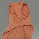 Stay Safe at Night: Stylish Reflective Strip Dog Shirt & Tank Top - Soft, Breathable Clothes with Sun Protection, Quick Dry, Stretchy, Lightweight for Small to Large Dogs Orange M