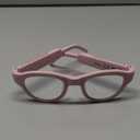 Kids Smart Glasses with LED Lights, Bluetooth 5.4 Open-Ear Audio, Touch Control, Magnetic Charging, Ages 6-12 (Pink)