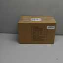 Liry Products Rustic Wooden Desktop Organizer Office Supplies Brown Tabletop Storage Cabinet Stepped Rack Multiple Compartments 2 Tier Drawers Makeup Accessory Jewelry Sorter Display Box Home Office, 32x16x21 CM