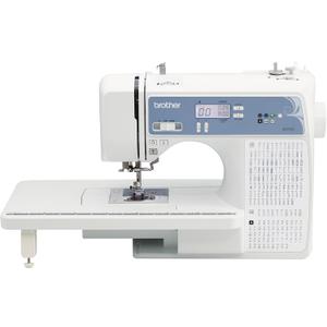 Brother Sewing and Quilting Machine, Computerized, 165 Built-in Stitches, LCD Display, Wide Table, 8 Included Presser Feet, White, 20x12x17