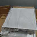 Small Makeup Vanity Desk 27.5''W with Mirror and Lights, Vanity Desk with 3 Fabric Drawers and Height-Adjustable Stand, Vanity Table for Girls Gifts, Bedroom and Small Spaces, White