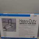 DMI Chrome Plated Grab Bars For Bathtubs And Showers For Seniors For Bathtubs And Showers, Adjustable Bathtub Rail Safety Grab Bars, Rust-resistant, 250 Lb Capacity, Textured Non-Slip Handle, 3.3-5.8"