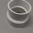 CHARLOTTE PIPE 4 x 3 DWV Adapter Coupling S&D/DWV DWV (Drain, Waste and Vent) (1 Unit Piece)
