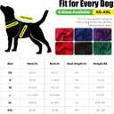 Dog Anxiety Vest with Band Noise Cancelling Ear Muffs Combination Set Soft Thunder Jacket for Fireworks, Vet Visits & Separation Anxiety No Medication or Training