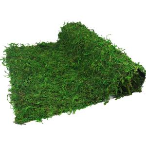 FAICOIA Moss Table Runner Dried Moss for Crafts Green Moss Roll for Fairy Gardens Wedding Woodland Decor 16" x 47" Preserved Moss Mat for Table Decoration Moss Carpet for Moss Grass Wall 40x120cm