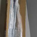 Blulu 2 Pairs 27 Inch Garage Door Plunger Bumper Spring Sets, Galvanize Carbon Steel Replacement Plunger Bumper Push Rod Buffer Spring, Left and Right Garage Door Opener Parts Hardware Tool, Silver