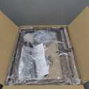 17" Farmhouse Real Wood Chandelier, No Assembly Required 4-Light Rustic Dining Room Light Fixture Over Table, Adjustable Hanging Chandelier for Kitchen Living Room Foyer Entryway