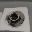 Cabilock Ceramic High-Footed Fruit Tray Decorative Fruit Bowl for Kitchen Counter Ideal for Party Snack Dessert Display Black