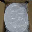 Dandat 36 Pcs Large Serving Platters Oval Trays White Plates Serving Dish for Wedding Party Restaurant Home Steak, Taco, Sushi, Appetizer, Cake (12 Inch)