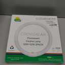 FC12T9/DX 32W 12 inch T9 Circular Light Bulb Daylight, Round Fluorescent Circline Bulbs FC12 T9 32 Watts Kitchen and Bath, G10q 4 Pin Prong, 6500K, 2 Pack