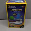 NATIONAL GEOGRAPHIC Microscope for Kids - Science Kit with an Easy-to-Use Kids Microscope, Up to 400x Zoom, Blank and Prepared Slides, Rock & Mineral Specimens, STEM Project Toy