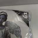 Spooktacular Creations Girls Angel Costume, Kids Halloween Sculpture Statue Pattern Costume, Fallen Angel Dress for Cosplay (Medium(7-8 yrs))