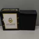 Silicone Magnetic Lint Bin with Lid for Laundry Room - Lint Locker -Black