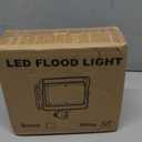 kadision LED Flood Light 50W/40W/30W, 3CCT 3000K/4000K/5000K Selectable, Dusk-to-Dawn Photocell, IP65 Waterproof Adjustable Knuckle Mount Security Lights, 100-277V ETL Listed, White 1-Pack