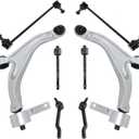 8Pcs Front Control Arm Suspension Kit Fits 2009-2015 Honda Pilot