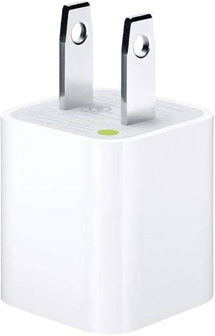 5W USB Power Adapter - iPhone Charger, Type A Wall Charger