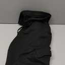 GINGTTO Mens Cargo Jogger Pants Slim Fit Stretch Zipper Pockets Thick Cotton Pants for Men (30, Black4)