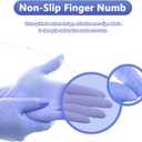 Vaingarb Nitrile Exam Gloves 1000 Count Medium Purple Disposable Medical Gloves Latex Free Case of Powder Free Examination Glove XL