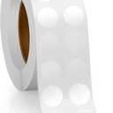 3000 Pcs Clear Stickers 0. 5 Inch Clear Circle Transparent Stickers for Sealing Round Adhesive Envelope Seals Wide Gloss Tape for Envelope Mail Small Business Products Packaging