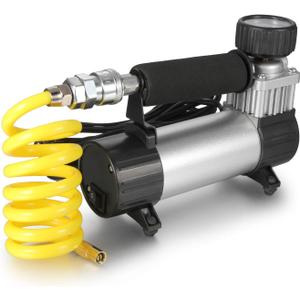 Dromedary Portable Air Compressor Electric Auto Car Tire Inflator Pump with Storage Box 12v 35L/Min