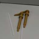 Syrup Pump Compatible with Torani, DaVinci and Skinny (Set of 2) - fits bottles (25.4 oz-750ml) (Gold)