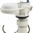 Toilet Fill Valve with Silent & Rapid Refill, Quiet-Fill Technology, Adjustable Water Level, Toilet Tank Repair Part