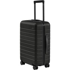 Away Carry-On Luggage, Lightweight Hardside Suitcase with Spinner Wheels, 22 Inch Airline Approved, TSA Lock, Jet Black