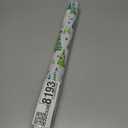 Yarcony Reversible Christmas Wrapping Paper Roll, Black and Gold Wrapping Paper, Vintage Gold Deer Antlers Christmas Gift Wrap with Metallic Shine for Winter Holiday, Craft Supply (17 Inch X 33 Feet)