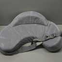 Momcozy Innovative Safety Guard Nursing Pillow - Firm & Springy Memory Foam - Stable, Ergonomic Support & Comfort - Wider Breastfeeding Cushion, Adjustable, Removable Cover, Baby Safety Certified (CozyLite)