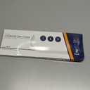 Lindas Essentials Silicone Stove Gap Covers (2 Pack), Heat Resistant Oven Gap Filler Seals Spaces Between Stovetop and Counter, Easy to Clean Stove Side Guard (25 Inches, White)