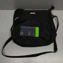 Travelon Anti-Theft Classic North/South Crossbody Bag (One Size, Black)