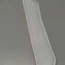 Dapesuom Enlarge Keyboard Wrist Rest, Memory Foam Wrist Cushion for Desk Mats Support, Cute Typing Pain Relief Keyboard Mouse Pad Rests Set with Non-Slip Base for Gaming Laptop Office, Ivory White (17 x 3.6 x 1 + 5 x 3 x 1 inches)