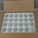 24 Pack Clear Glass Votive Candle Holders, Vintage Candle Holder for Floating Candle, Tealight Candle Holder for Table Centerpieces Home Bridal Shower Birthday Christmas Wedding Party Table Decoration