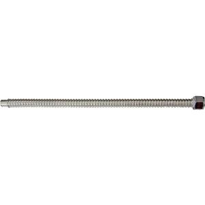 FTWC-S34-24F 24" Corrugated Connector for Water Heater with 3/4" Fip and 3/4" Pex Ends, Stainless Steel
