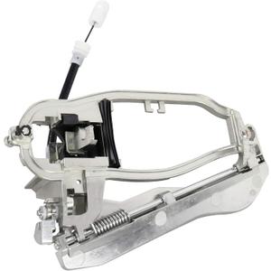 MOSTPLUS 51218243615 Front Left Driver Side Outside Door Handle Carrier Compatible for BMW X5 E53 2000 2001 2002 2003 2004 2005 2006 (Front Left)