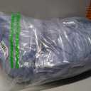 16 Pack Microfiber Bath Towels Bulk 27'' x 60'' Oversized Size Bath Towel Highly Absorbent Extra Large Soft Drying for Shower Beach Winter Salon Sport Gym Party (Diamond,Light Grey) (Haze Blue)