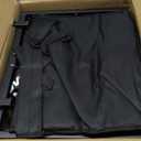 Collapsible Wagon Cart Foldable Beach Wagon with All-Terrain Wheels - 380 LBS Heavy Duty Grocery Cart for Shopping, Beach, Camping, Sports, Garden (Black)