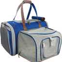 Mr. Peanut's Gold Series Big Apple XL Expandable Pet Carrier V3.0 (Deja Blue)