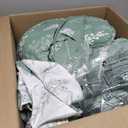 Bedsure King Comforter Set - Green Bed Set, 3 Pieces Cute Floral Bedding, 1 Soft Reversible Botanical Flowers Comforter and 2 Pillow Shams