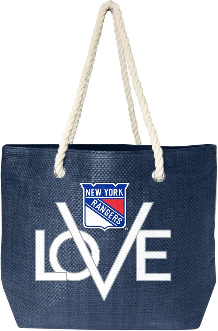 Littlearth NHL womens Nhl Love Tote (19" L x 6" W x 14" H, Team Color)