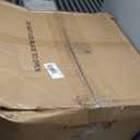 Baby Crib for Newborn, Baby Bassinets Bedside Sleeper with Breathable Mesh & Mattress, Easy Move Crib for Newborns with Lockable Wheels, 4-Adjustable Height Beside Bassinet (Beige)