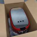 Nostalgia Classic Retro 10 Cup Coffee Maker - One-Touch Drip Brew, Reusable Filter - Anti-Drip, Auto Shutoff, & Time Display - Dishwasher Safe 50 oz Carafe - Red