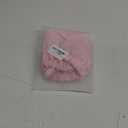 Reusable Shower Cap for Women, Large Waterproof Shower Bonnet Washable Elastic Band Bath Hair Hat for Long Hair, Braids(Pink)