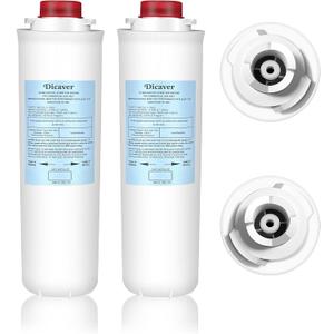 51300C Filters, Replacement for Elkay 51300C EWF3000 Filter By NSF/ANSI 42 Certified,Compatible with Ezh2o Filter Replacement Bottle Stations, High Capacity 3000 Gallon (No Chip) 2 Packs (11-3/5 in)