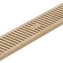 NDS 244 Spee-D Channel Drain Grate, Plastic, 4-1/8-Inch wide X 2-Feet long, for Driveways, Patios, Pool Decks and Commercial Areas, Sand