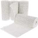 Plaster Cloth Rolls for Paper Mache & Belly Casting - 6 in x 15 ft 8-Pack - Easy-Cut Plaster Bandage Strips for Mask Making, Sculptures & Craft Projects