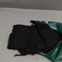 OTOSTAR Boho Table Runner Black Macrame Table Runners with Tassels Woven Table Runner 48 Inches Long Rustic Farmhouse Table Runners for Kitchen Dining Room Home Decor 12x48 Inch (Black)