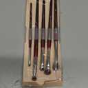 BK BEAUTY - BRUSH SET FOR HOODED OR SMALLER EYES (5PC) - Eyeshadow Brush Set for Blending, Smudging & Defining Eyeshadow and Eyeliner | Premium Eye Makeup Brushes for Precise Application