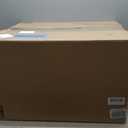 IRIS USA Elevated Dog Bowls, 15" H Raised Bowl for Large Dogs, Airtight Pet Food Storage Holds Up to 47 Lbs, 2 Removable 64 oz Stainless Steel Bowls, at Home or Camping, Smoke/Black